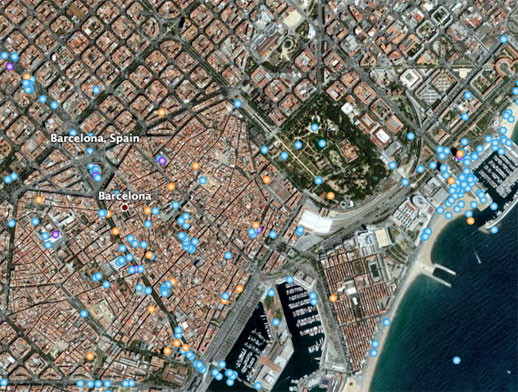 Barcelona is creatively stacked